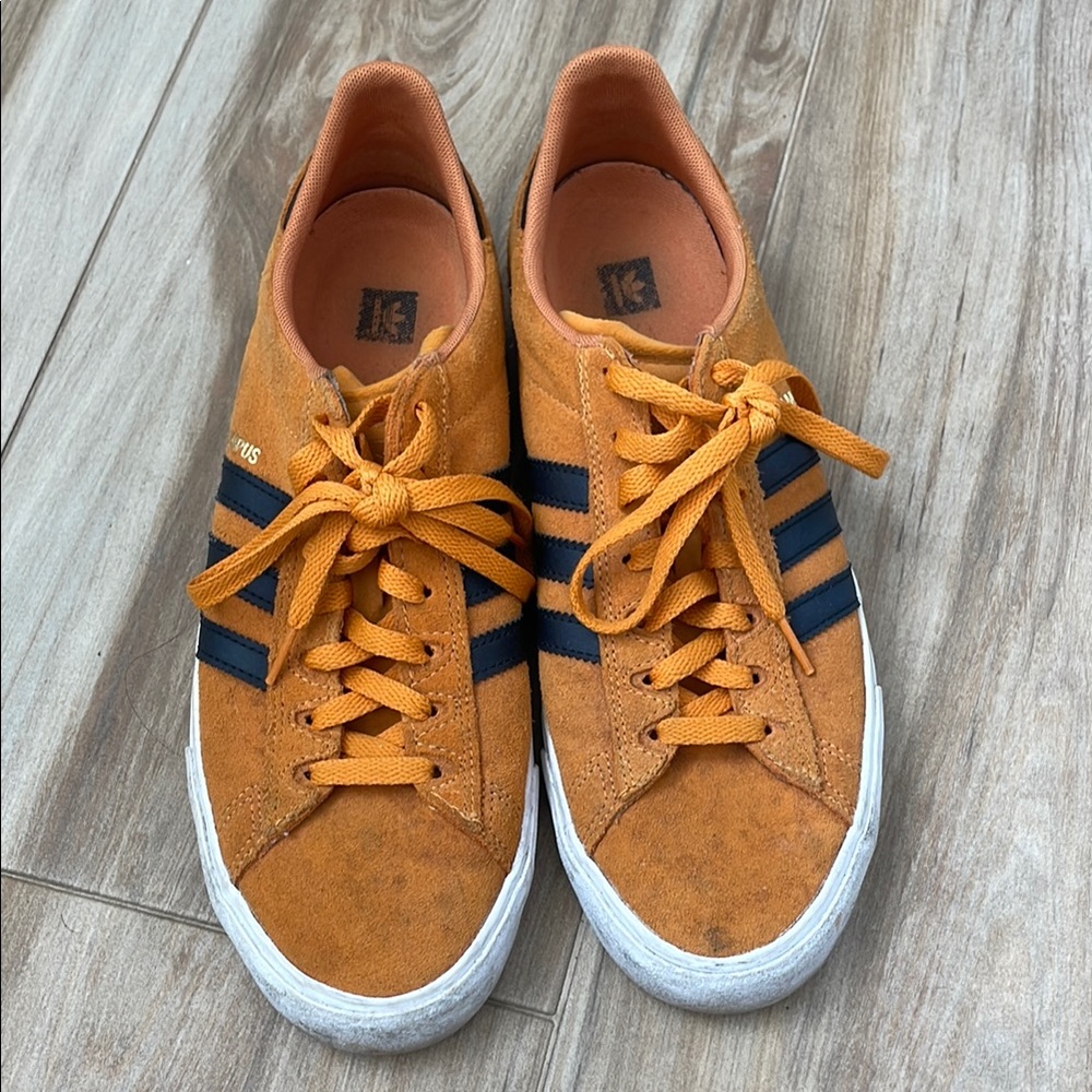 Adidas Men's Orange Sneakers